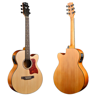 民谣吉他初学者41寸40寸单板新手入门木吉它男女学生专用电箱吉他