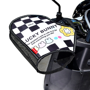 电动车防晒手套夏季骑车防晒防水遮阳透气电瓶车护手罩摩托手把套