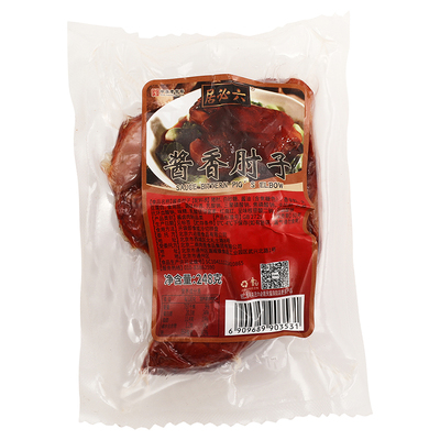 六必居即食真空装酱香肘子248g