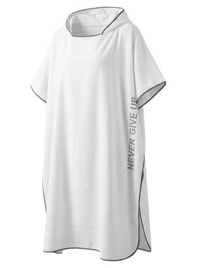 羽克成人游泳浴袍吸水速干