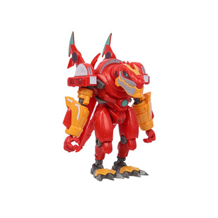 宇宙护卫队之钢甲霸王龙的玩具风暴彩虹闪电流星变形拼装机甲男孩