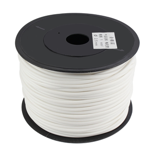 梅花管号码管套管线号管pvc白色手写内齿电线打印空白线标机打2.5