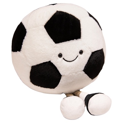 足球公仔球形抱枕毛绒玩具