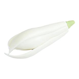 纯手工陶瓷玉兰花搁置架茶匙架茶室茶道中式装饰品茶宠茶玩居家摆