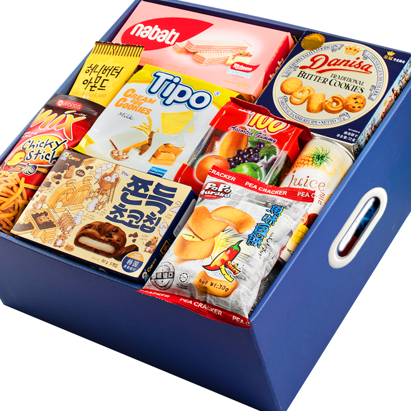 六一進(jìn)口零食大禮包女生女友的高端食品韓國(guó)61禮物盒送兒童節(jié)健康