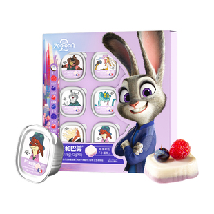 阿飞和巴弟猫咪全价主食蛋糕罐猫条猫零食迪士尼疯狂动物城合作款