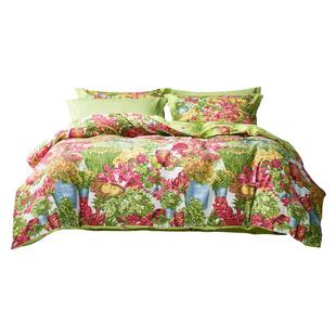 富安娜家纺床上四件套100纯棉全棉被套春秋床品床单宿舍三件套4