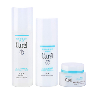 夏河甄选 72小时长效锁水珂润水乳霜温和干燥泛红 效期到28年