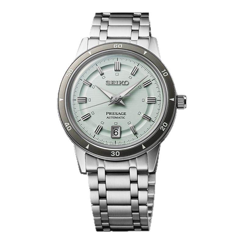 SEIKO精工Style60's男女手表经典复古百搭多色防水自动机械腕表