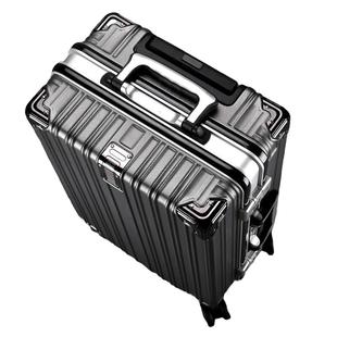 行李箱男女学生拉杆旅行箱日系20寸小型登机密码皮箱子铝框款28寸