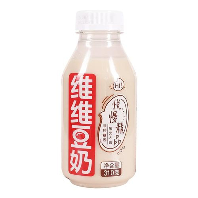 新日期维维悦慢精品豆奶310克植物蛋白营养早餐奶