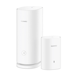 华为凌霄子母路由Q6系列WiFi6+千兆端口mesh全屋覆盖无线电力猫PLC大户型别墅高速家用千兆穿墙王一拖二