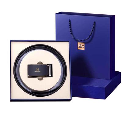 海澜之家真皮男士皮带精美礼盒装