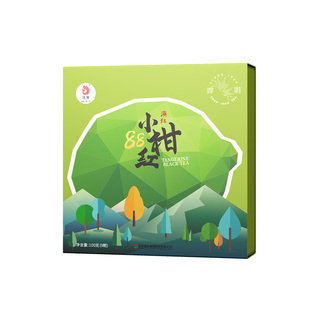 凤牌红茶新会柑水果茶生晒小青柑100g礼盒装伴手礼送礼陈皮