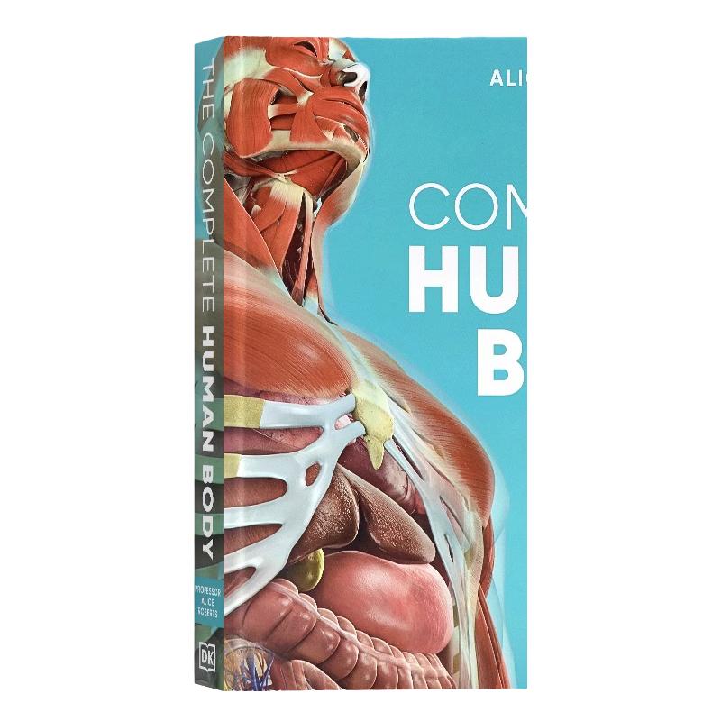 DK完整的人体权威的视觉指南 英文原版 The Complete Human Body The Definitive Visual Guide 人体解剖学图解画册精装艺术书