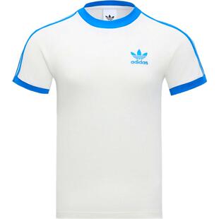 滔搏adidas阿迪达斯三叶草男子半袖三条纹运动休闲短袖T恤KR0291
