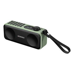 山水F59 双喇叭插卡蓝牙音响FM调频收音机录音机重低音数字取歌