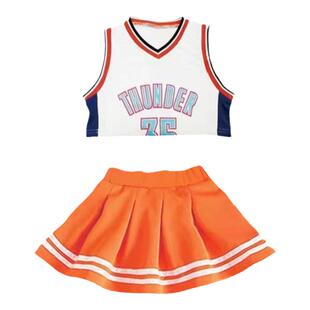 儿童啦啦操服装拉拉队足球宝贝表演服幼儿舞蹈运动会开幕式演出服