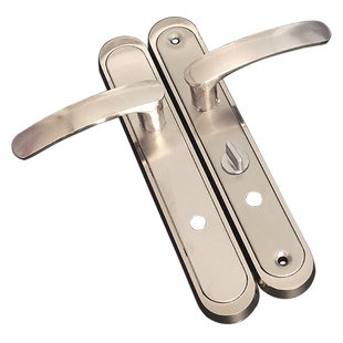 老式保德安A6型把手美心北京日上防盗门888-A6十字圆孔五连锁拉手