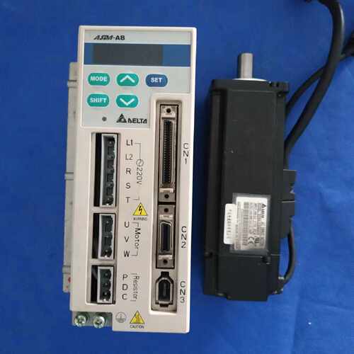议价拆机AB 台达400瓦伺服带刹车套装ASD-A0421-AB/ECMA-C30604HS