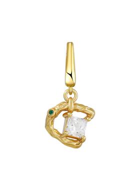 Orange Cube海盐挂坠女款925银原创设计高级感吊坠饰品送女友礼物