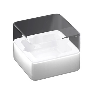 魔方亚克力盒子魔方专用收纳盒透明带盖子手办防尘盒包装收纳小盒