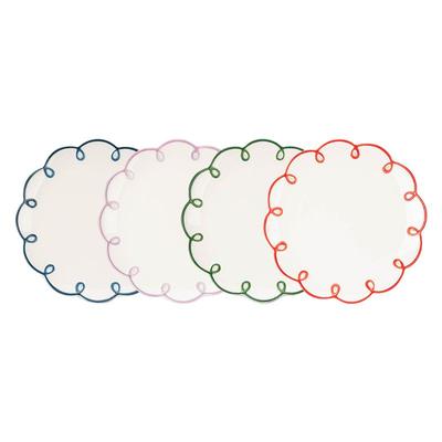 摩登主妇釉下彩甜品蛋糕盘子餐具