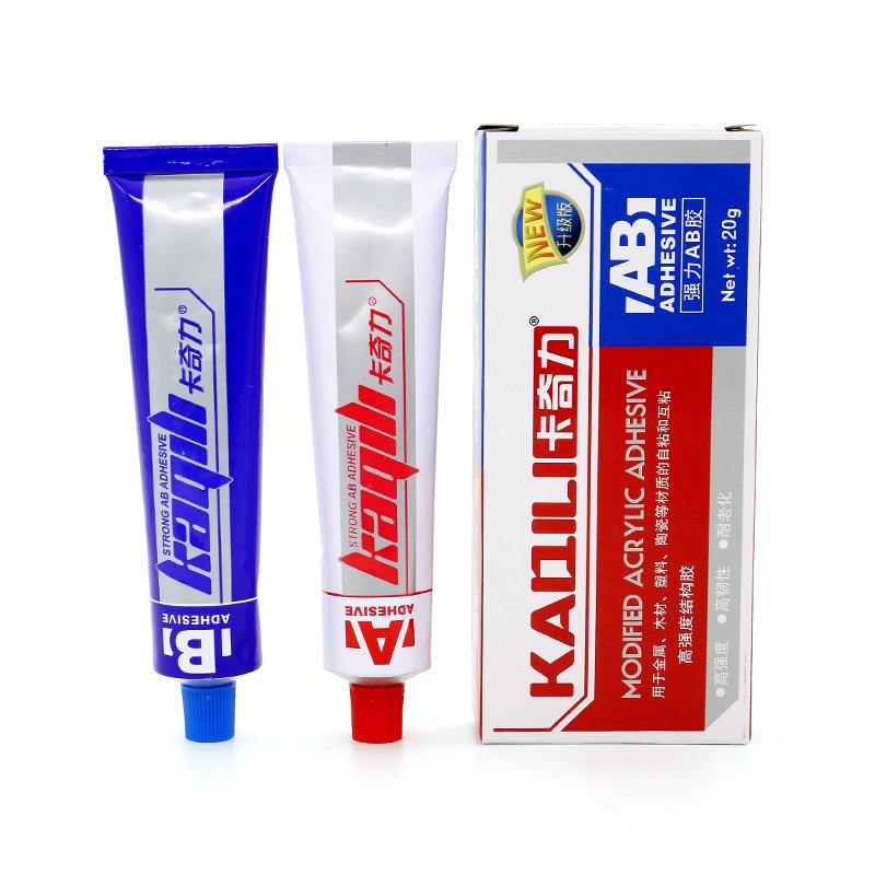 卡奇力ab胶水耐高温丙烯酸石材专用强力结构胶金属木头厂家批发