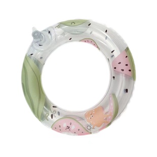 网红泳圈迷你戏水宠物龟缸造景仰泳小乌龟泳圈可爱鱼缸装饰玩具