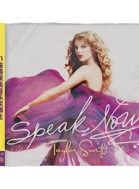 正版 Taylor Swift 霉霉专辑 Speak Now 爱的告白 CD唱片+歌词本