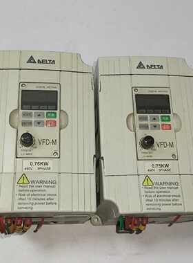 【询价】台达变频器 VFD007M43B-ZA，750W，380V，适用