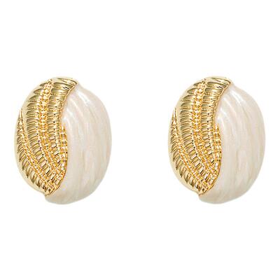 EXHIBITION览物馆复古珐琅耳饰