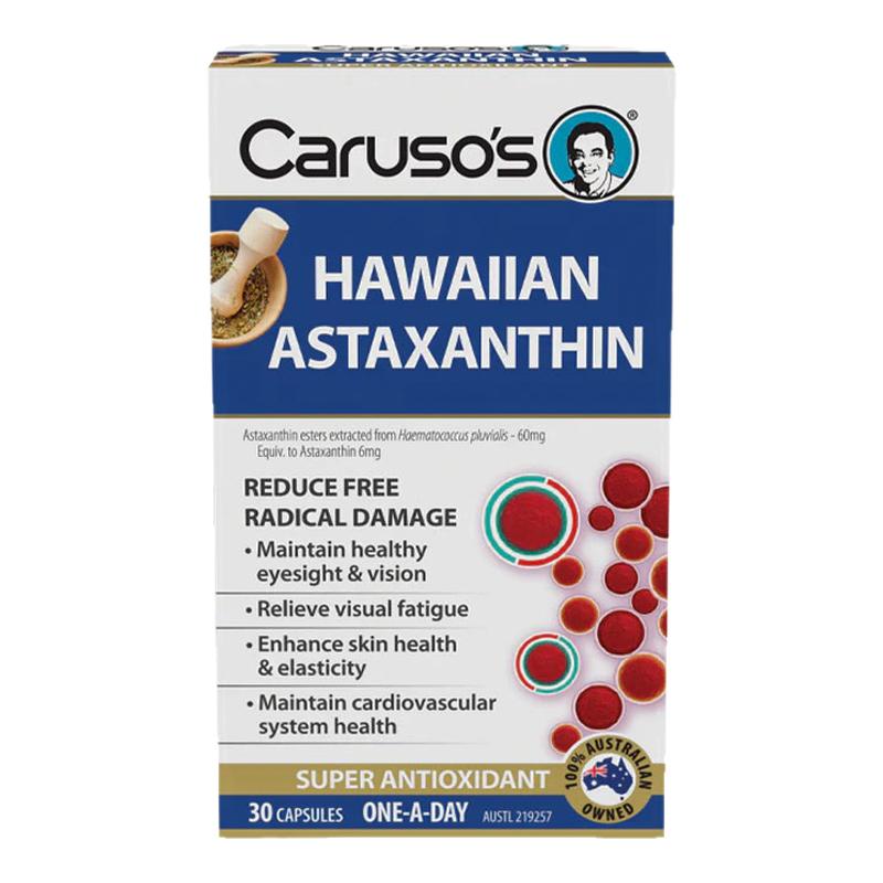澳大利亚caruso`s虾青素30粒