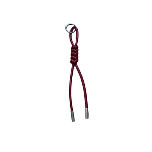 红色皮绳手工编织皮革挂绳钥匙扣包挂饰diy配件新年装饰挂件配饰