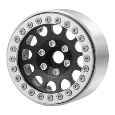 1.9寸合金攀爬圆孔全黑飞吧轮毂