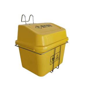 医用小推车摇盖垃圾桶护理治疗车侧挂旁挂篮医疗收纳侧边置物挂架