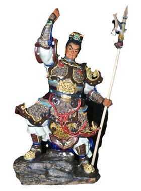 石湾公仔三国演义武将大厅摆件