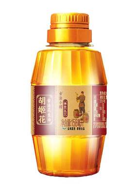 胡姬花古法小榨花生油158ml小瓶装露营宿舍家用油压榨植物花生油