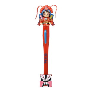 京剧变脸谱笔手工纪念品中国特色玩具送老外中国风北京工艺品礼品