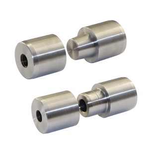 塑胶料模具 圆形导柱辅助器 塑胶模精定位朴立 零度直身精密定位