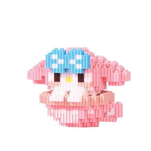 串联微型小颗粒拼插积木成年立体3d拼图儿童拼装益智积木畅销玩具