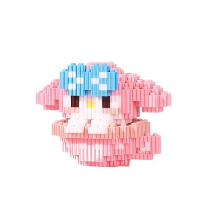 性价比高串联小颗粒益智拼插积木