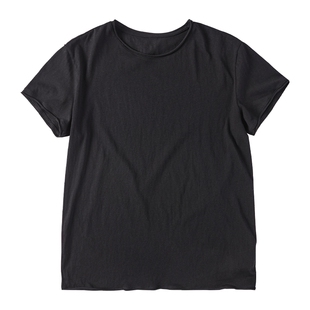 BEASTER「Classic竹节棉」经典圆领卷边基础复古短袖T-shirt