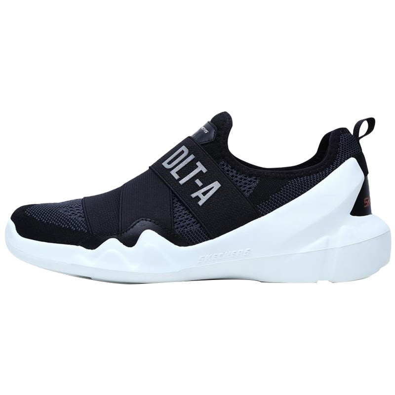 Skechers/斯凯奇正品春新款DLTA懒人休闲鞋 一脚套潮鞋熊猫鞋