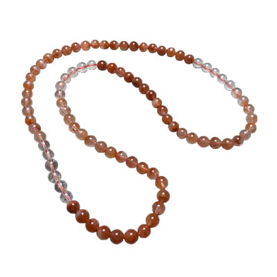 天然顺发渐变彩虹兔毛手链情侣女