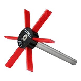 锐必克XEBEC纤维油石刷轮形研磨刷A11金属模具表面去毛刺刀纹抛光