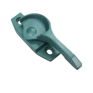 门窗把手铝合金窗户月牙锁搭扣锁钩828月牙锁老式窗锁勾五金配件