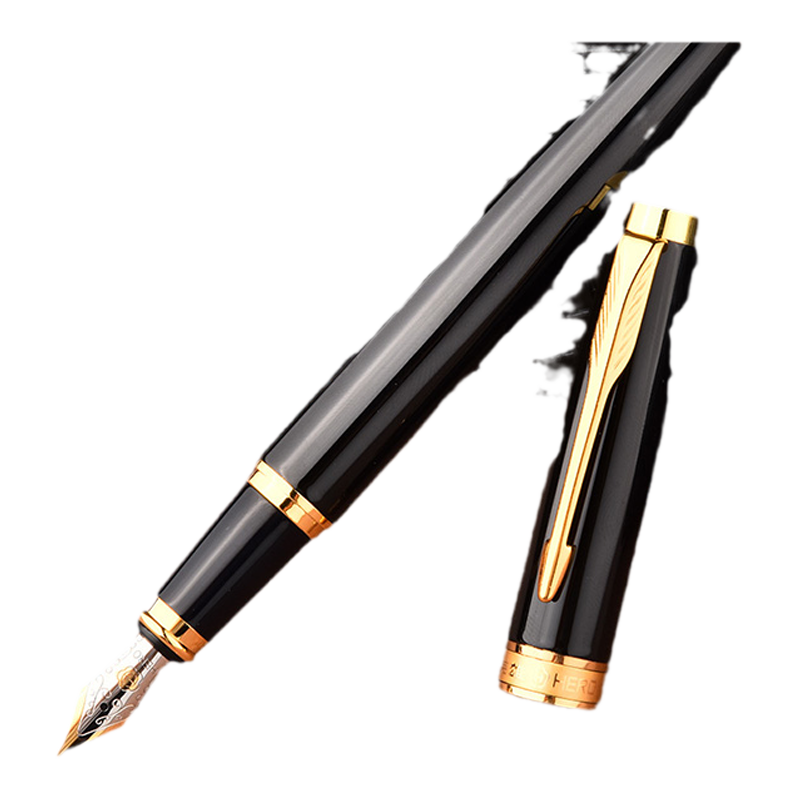 【礼盒套装】热销榜英雄钢笔官方正品旗舰店成人送礼盒商务办公定制刻字美工墨囊礼品小学生练字男女铱金