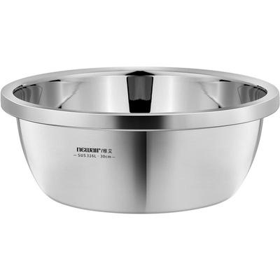 316L食品级不锈钢盆套装加厚