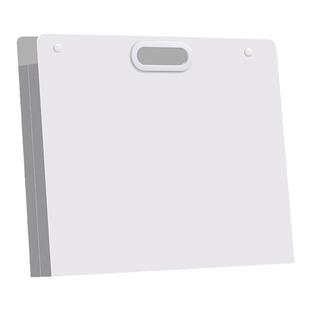 a3画册收纳册素描绘画画纸画稿画夹美术作品集资料册a2画作收纳袋子a3文件夹透明海报油画袋子儿童奖状收集册